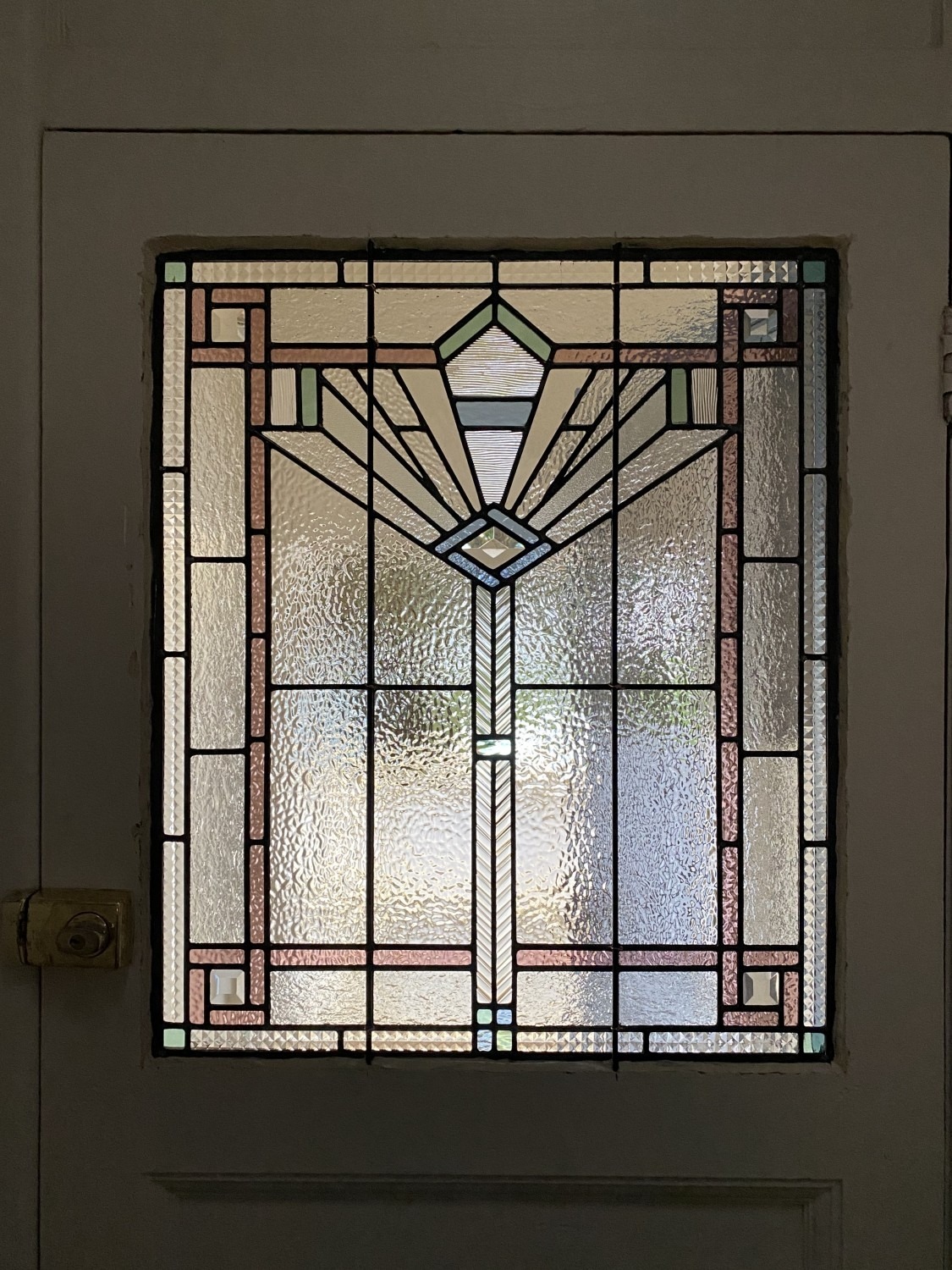 Art Deco stained glass/ leadlight Rozelle Sydney